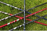 The Fujikura Ventus driver shaft family sat on grass