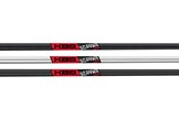 The three different finishes of the KBS CT-Tour putter shaft