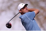 Scottie Scheffler hitting Stealth 2 driver at Waste Management in Scottsdale.