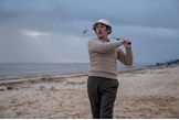 Mark Rylance plays Maurice Flitcroft in The Phantom of The Open.