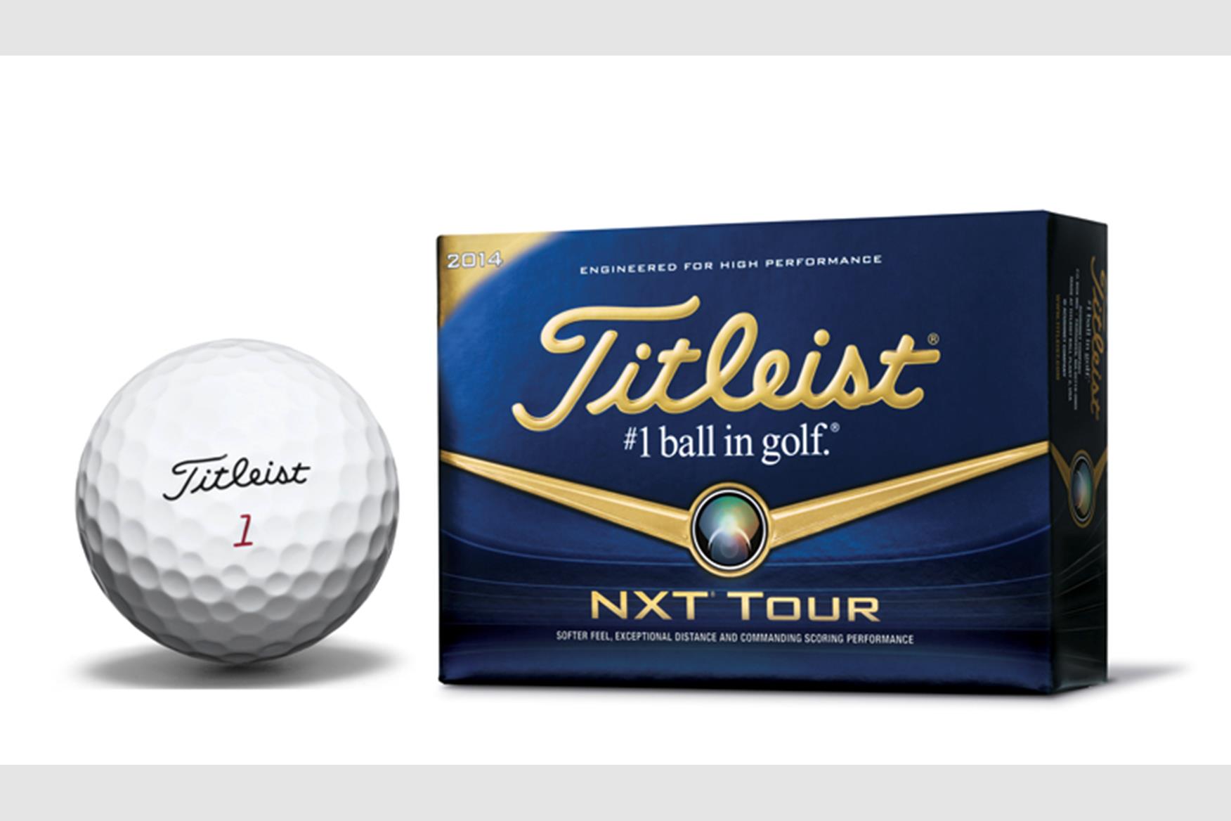 nxt tour titleist golf balls