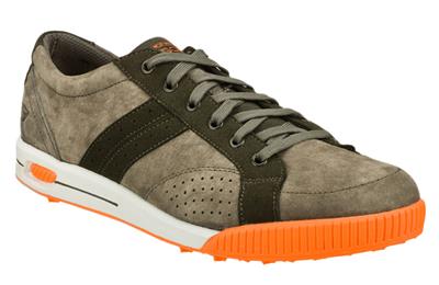 skechers brown golf shoes