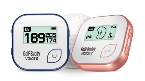 golf buddy voice meters to yards