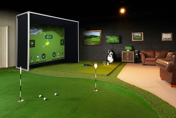 How much space do i need for a golf simulator Best Home Golf Simulators For Any Budget Today S Golfer