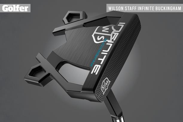 The women's Wilson Staff Infinite Buckingham putter has a glacier blue colourway.