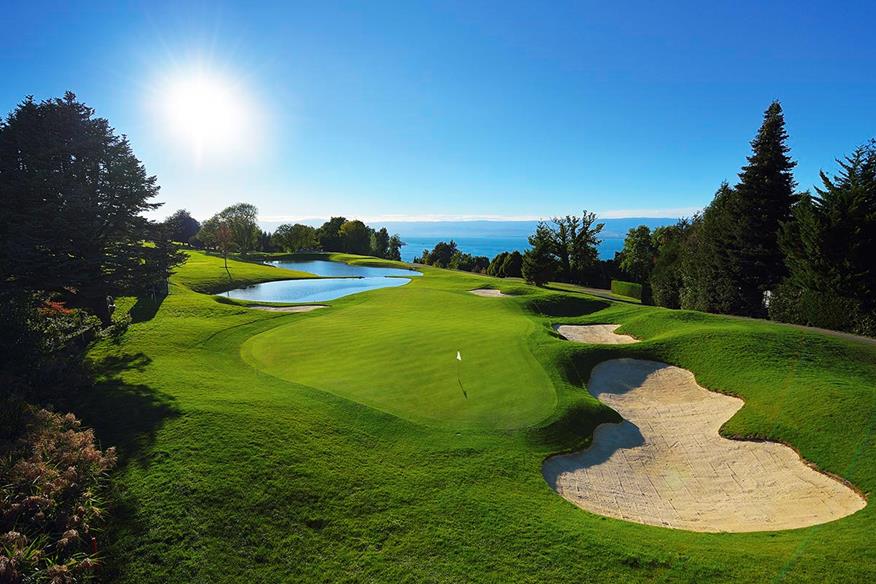 The stunning course at Evian.