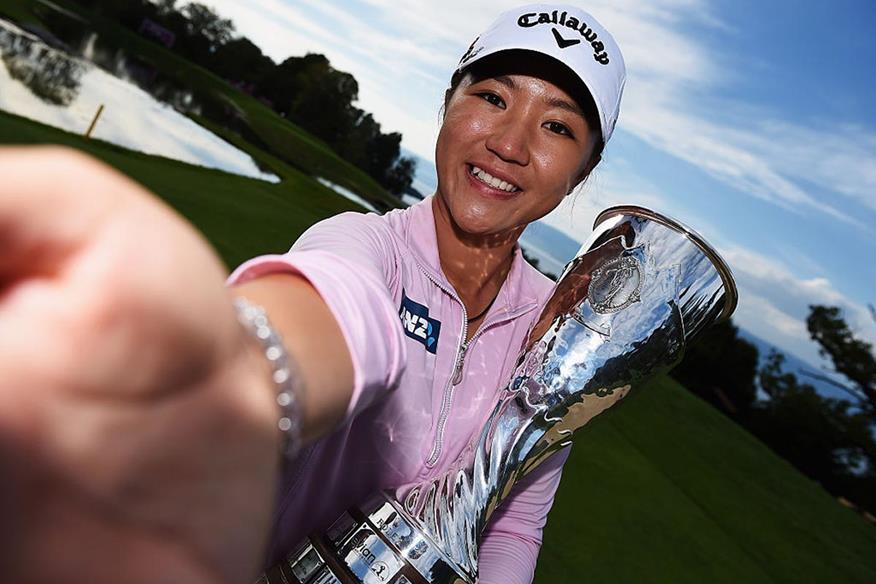 Lydia Ko won the Evian Championship in 2015.