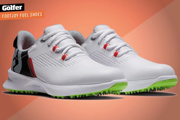 The junior FootJoy Fuel shoes.