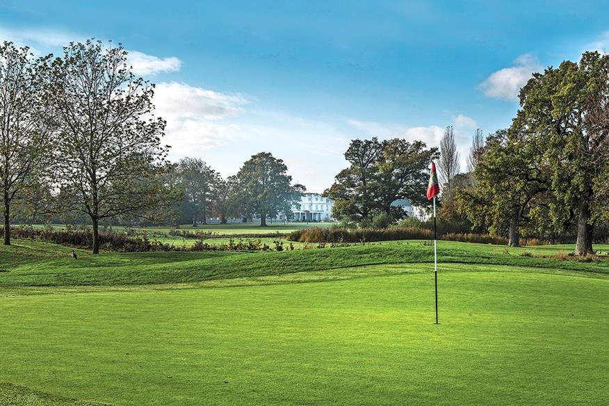 The golf course at De Vere's Wokefield Estate.