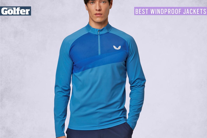 The Castore Quarter Zip Jacket is one of the best windproof jackets