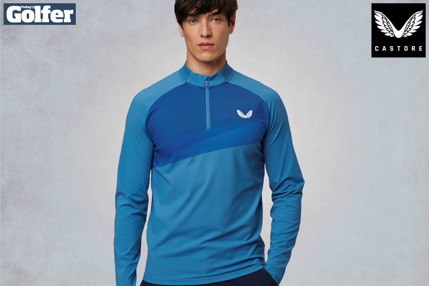 The Vita Quarter Zip is one of the best pieces of Castore golf clothing