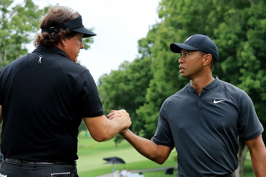 Phil Mickelson has never reached World No.1, largely due to Tiger Woods' dominance.