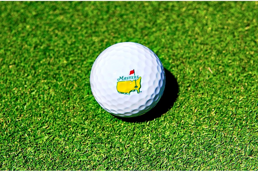 A Masters golf ball.