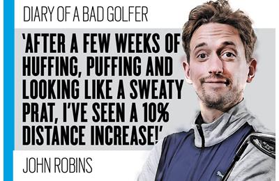 Bad Golf's John Robins discusses his recent distance gains.