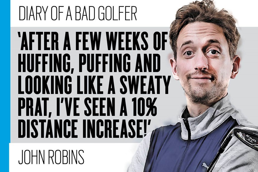 Bad Golf's John Robins discusses his recent distance gains.