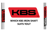 Which KBS iron shaft suits you?