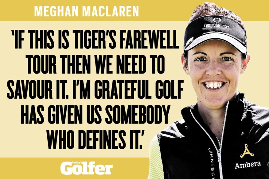 Meghan MacLaren discuss the influence Tiger Woods has had on the game of golf.