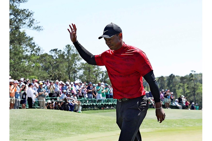 Tiger Woods returned to action at The Masters.