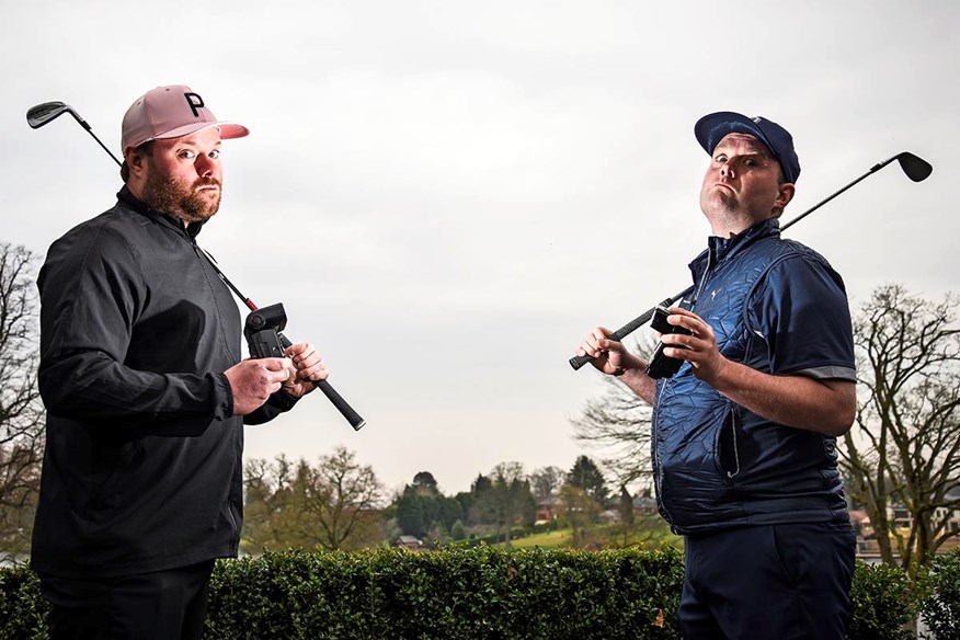 Tubes (right) and Ange's Golf Life YouTube channel has proved a huge hit.