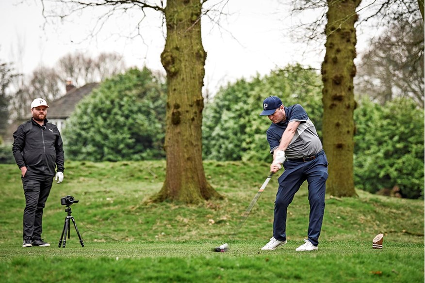 Tubes and Ange show every golf shot, regardless of how good or bad it is.