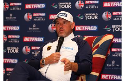 Lee Westwood confirms his plan to play in the LIV Golf Series during a press conference at the British Masters.