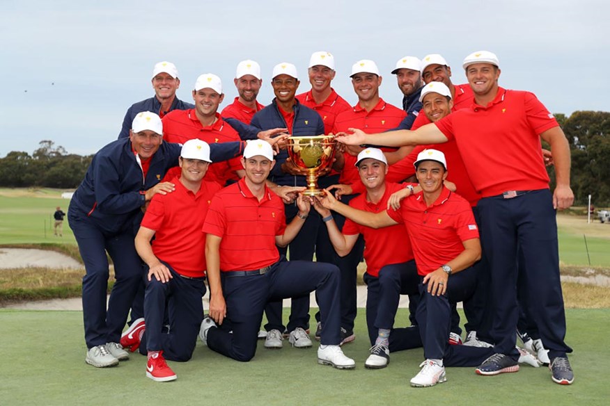 Team USA's 2019 Presidents Cup team.