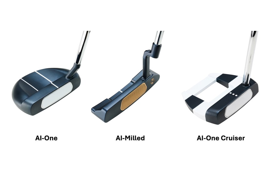 The AI-One, AI-Milled and AI One Cruiser putter families