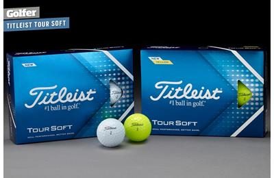 The third-generation Titleist Tour Soft golf ball.