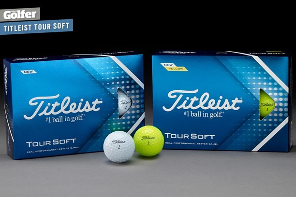 The third-generation Titleist Tour Soft golf ball.