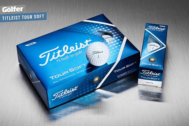 The third-generation Titleist Tour Soft golf ball.