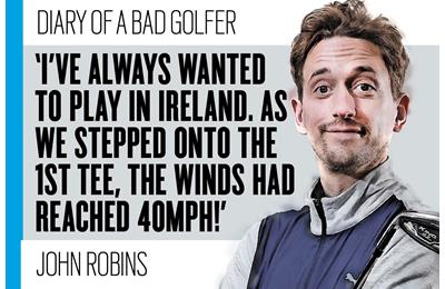 Bad Golf's John Robins on his golf experience in Ireland.