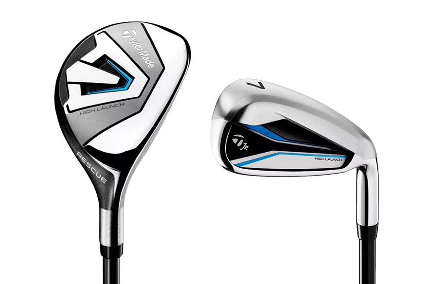 Team TaylorMade junior sets have options for hybrid and irons