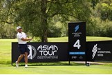 Graeme McDowell playing at Slaley Hall in the Asian Tour's International Series - England event