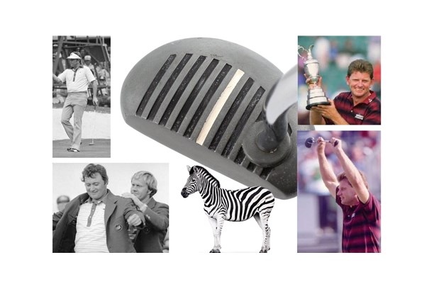 Major winners with their Zebra putters