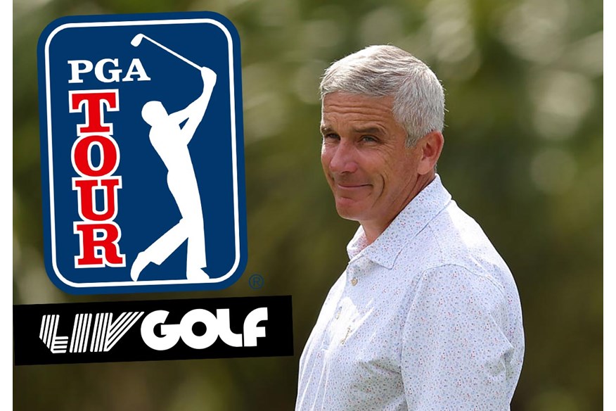 PGA Tour commissioner Jay Monahan announced the suspension of any players who join LIV Golf.