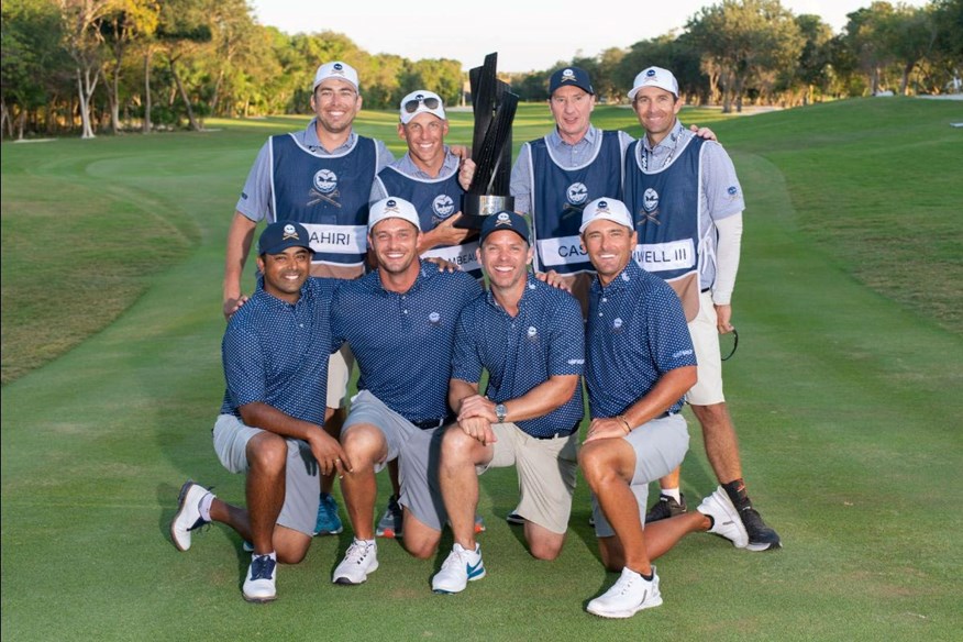 Crushers GC took the team title at LIV Golf's 2023 season-opening event at Mayakoba.