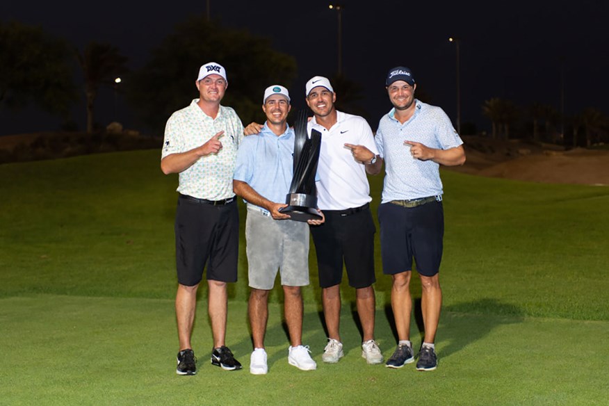 Smash GC won the team event at the LIV Golf Invitational Jeddah.