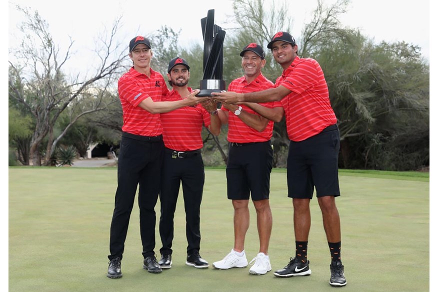 Fireballs won the LIV Golf team event in Tucson.