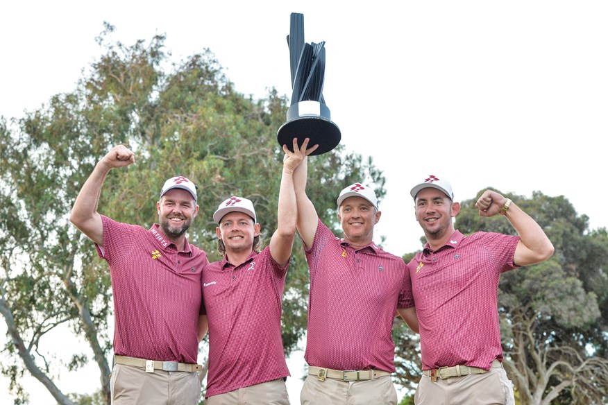 Ripper GC (Marc Leishman, Cameron Smith, Matt Jones, Lucas Herbert) won the team title at LIV Golf Adelaide.