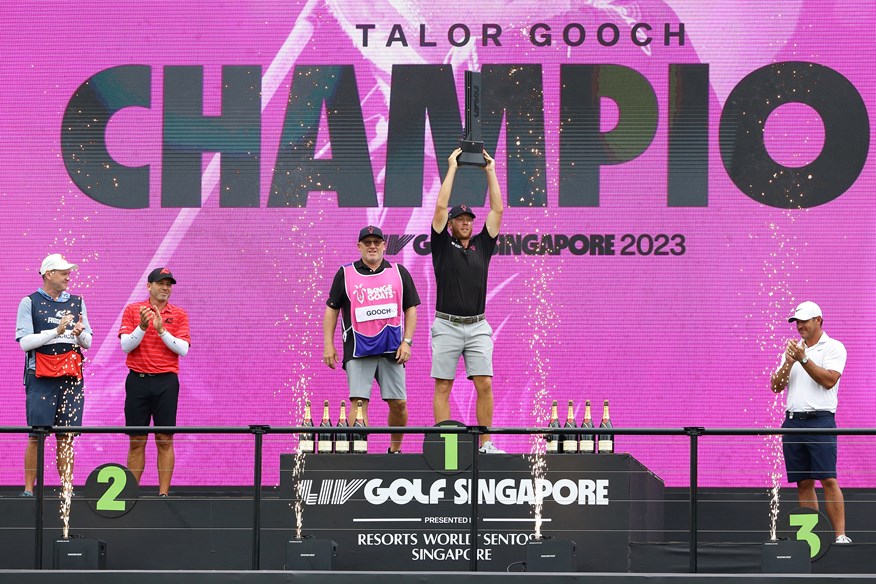 Talor Gooch won his second successive LIV Golf event in Singapore.