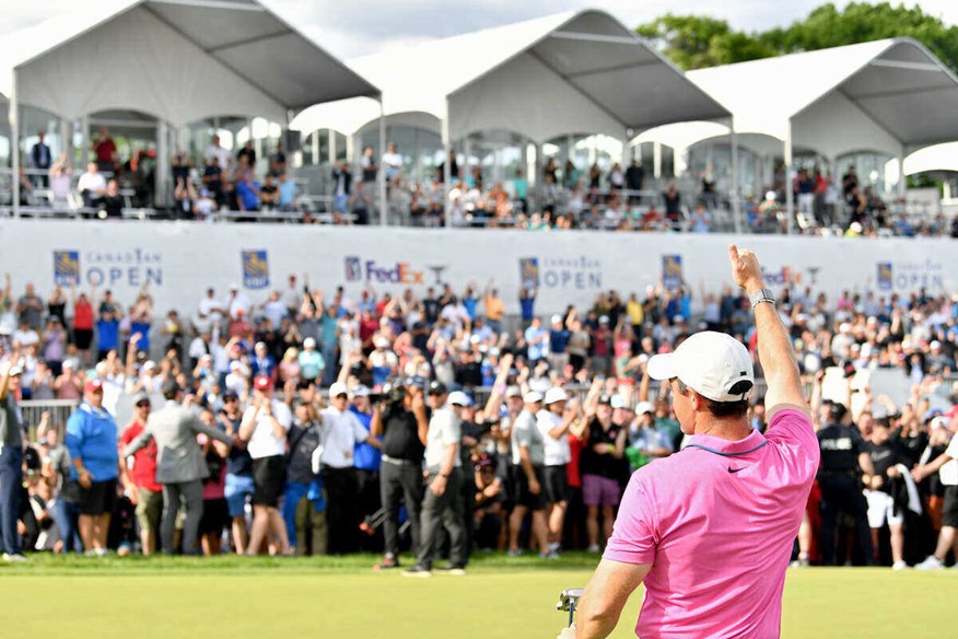 Rory McIlroy put on a show at the RBC Canadian Open