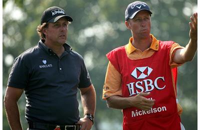 Why did Phil Mickelson split with long-term caddie Jim Mackay?