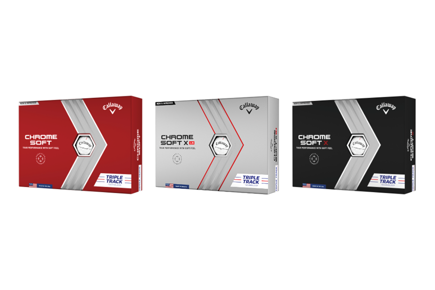 The Callaway Chrome Soft golf ball types