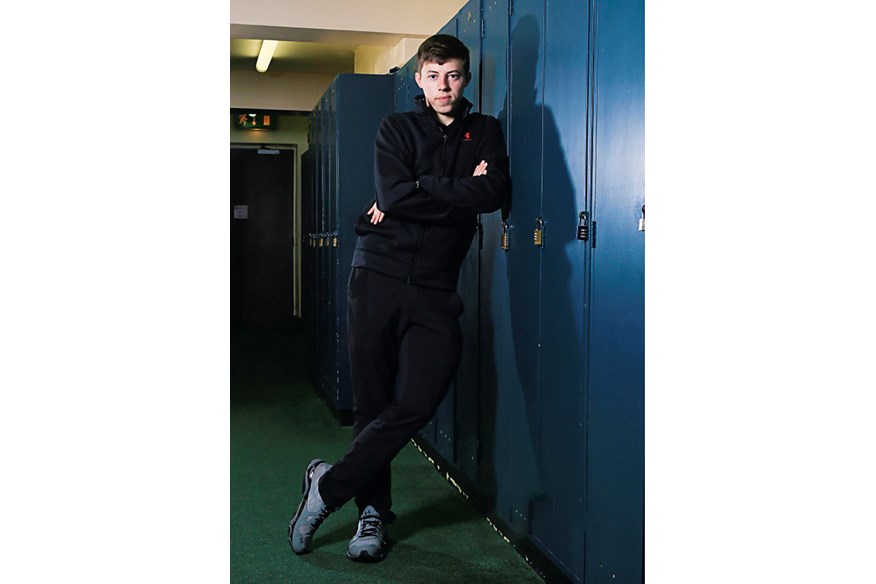 Matt Fitzpatrick at his home club, The Hallamshire, in 2014.