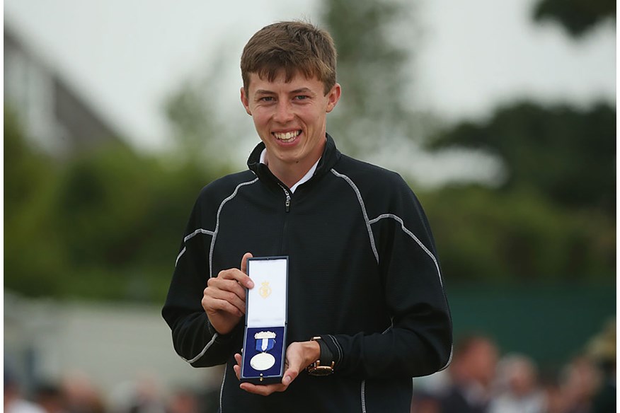 Matt Fitzpatrick won the Silver Medal at the 2013 Open Championship.