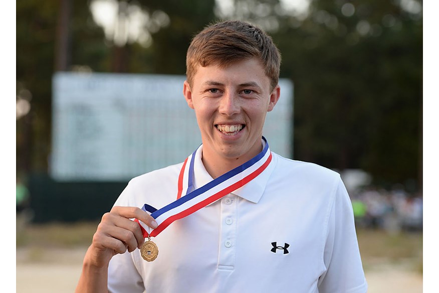 Matt Fitzpatrick won the leading amateur prize at the 2014 US Open, then turned pro.