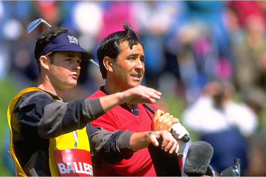 Billy Foster caddied for Seve Ballesteros.