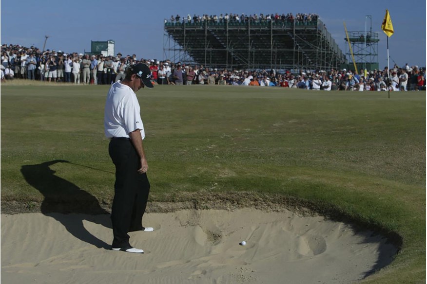 Billy Foster was caddying for Thomas Bjorn at the 2003 Open when victory slipped from his grasp on the 70th hole.