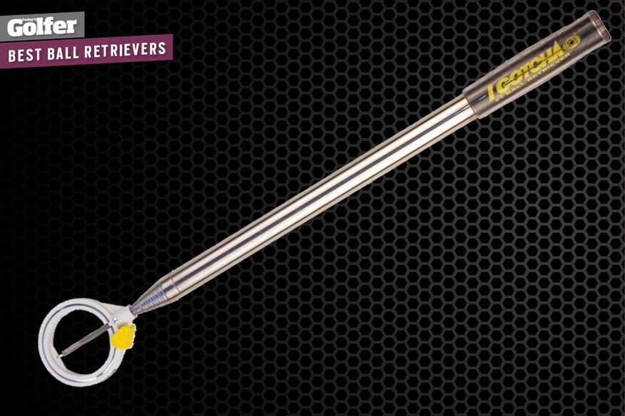 The Gotcha XL golf ball retriever is pricey, but the longest on our list.