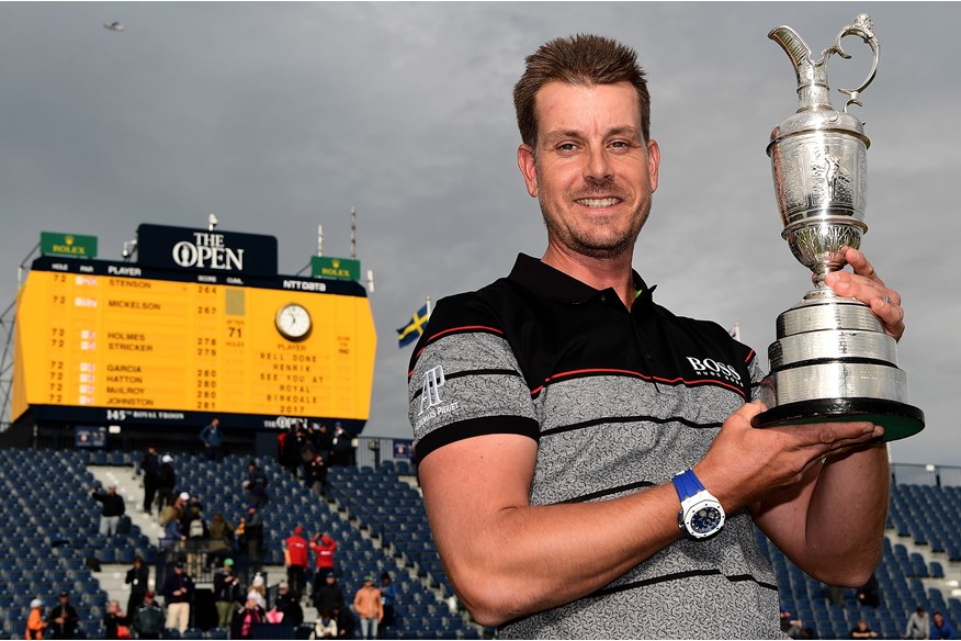 Henrik Stenson won the last Open Championship at Royal Troon.